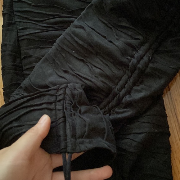 NWT Cider Black Halter Backless Dress - Picture 7 of 8